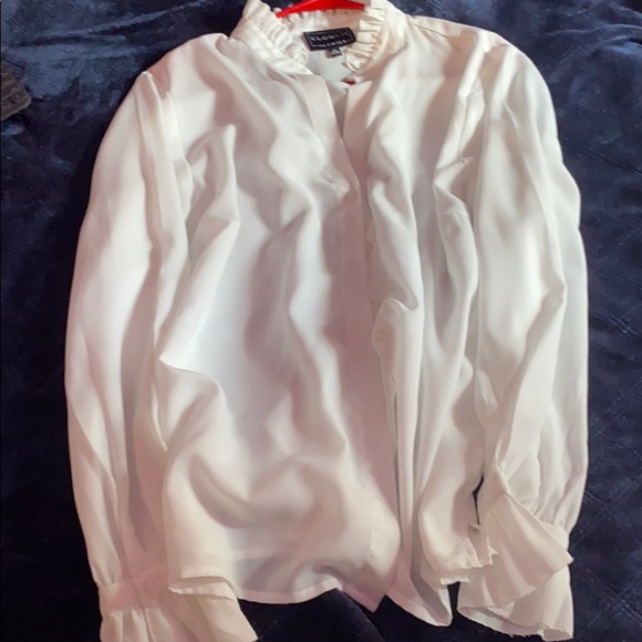 2 ELOQUII Plus Size Button Down Blouses - Picture 5 of 7